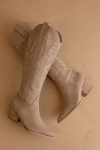Oasis Society - Women's Samara Embroidered Western Tall Boot
