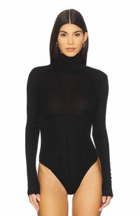 Agolde - Wilma Sleek Long Sleeve Turtleneck Bodysuit