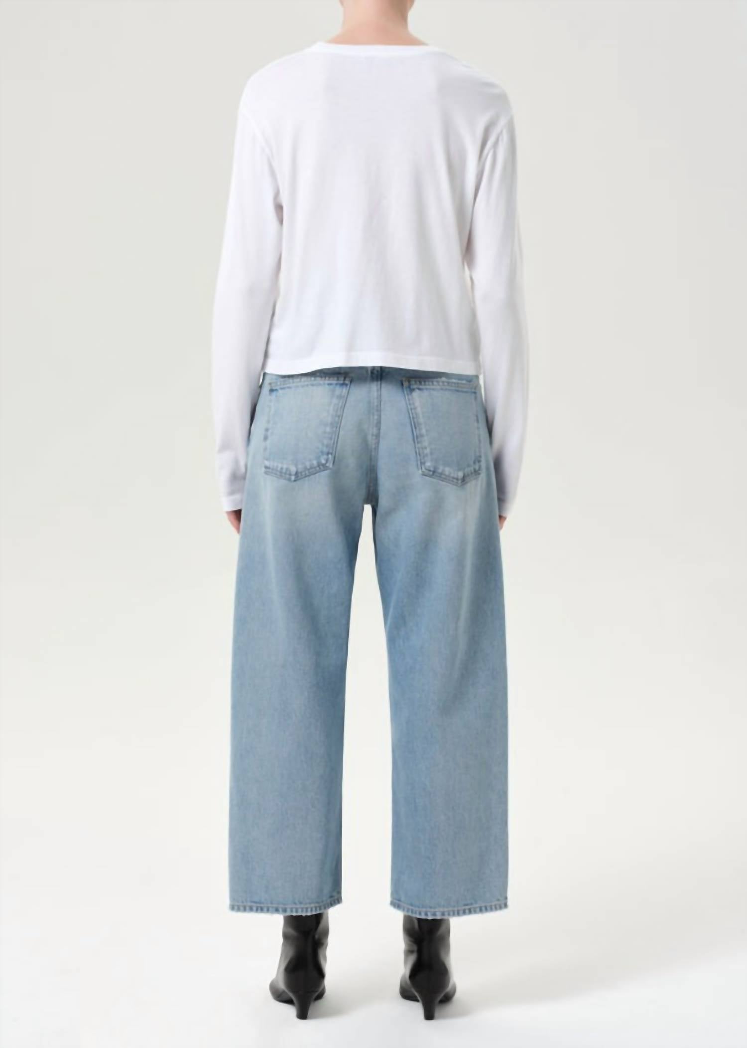 AGOLDE Arc Jeans in orten - women's jeans - alternate view