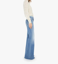 Mother Doozy Fray Jeans in heads or tails - women's jeans - detail view