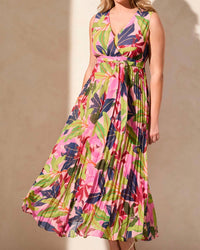 Tribal - Plisee Maxi Dress