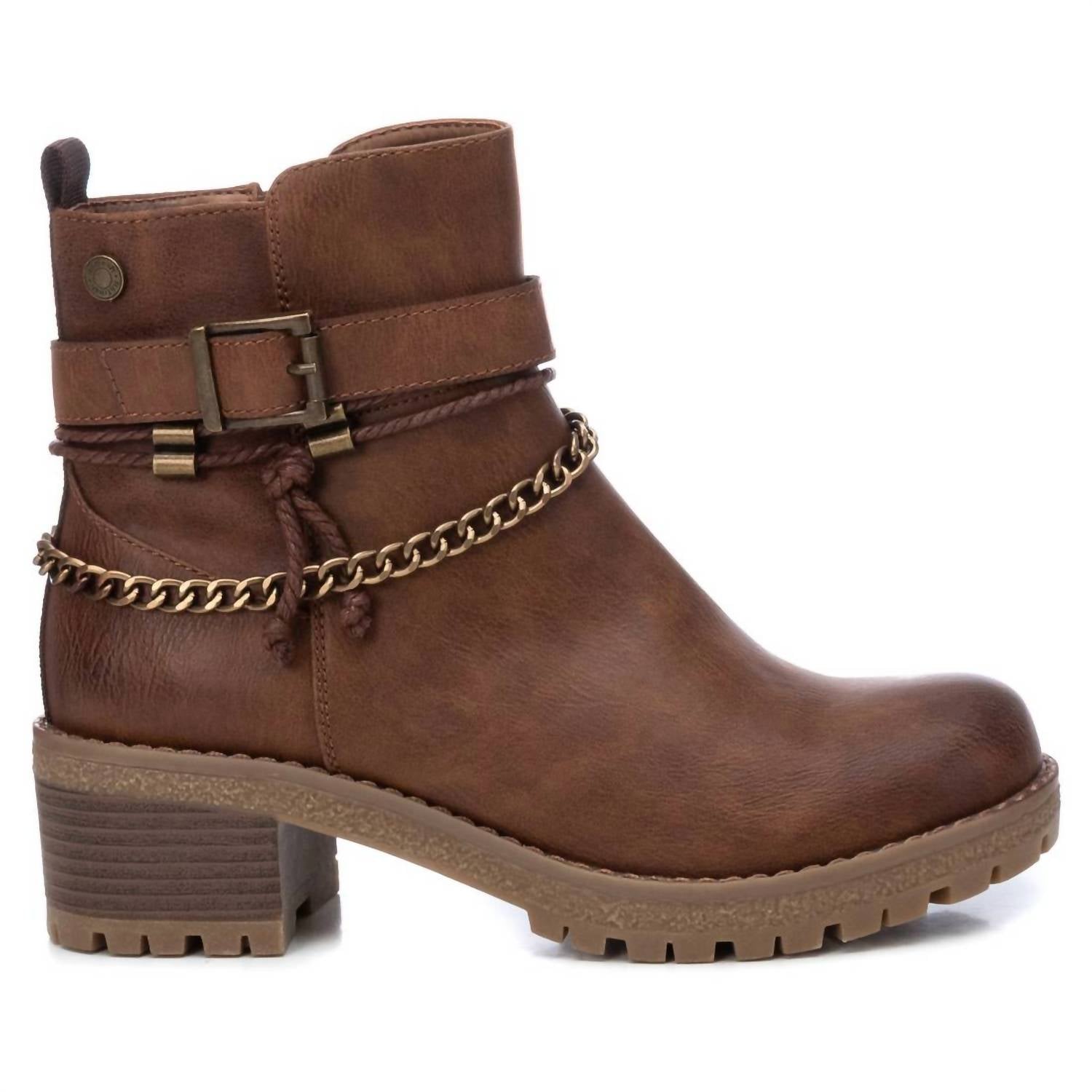 Xti - Women's Side Zipper Booties