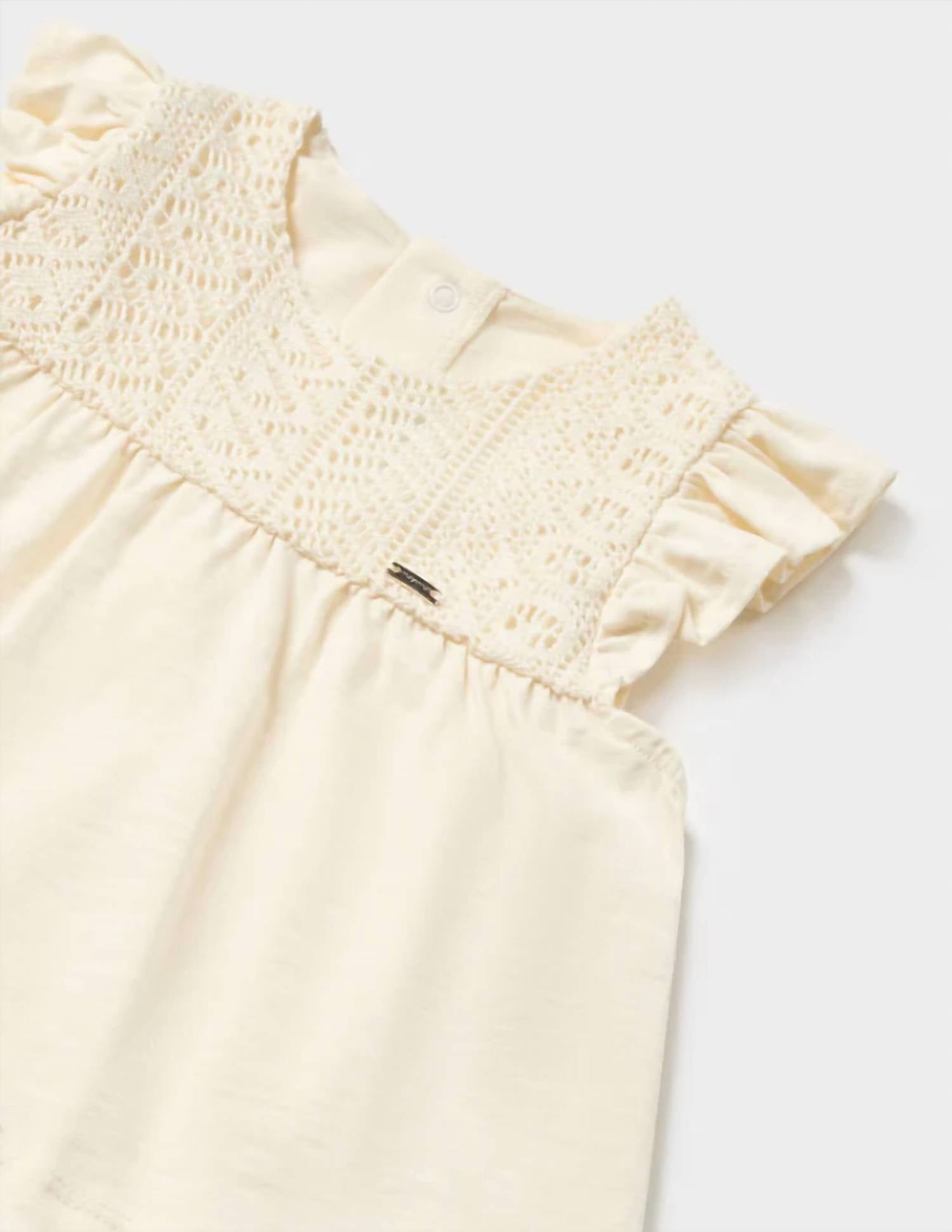 Mayoral - Girl's Knit Cotton Short Set