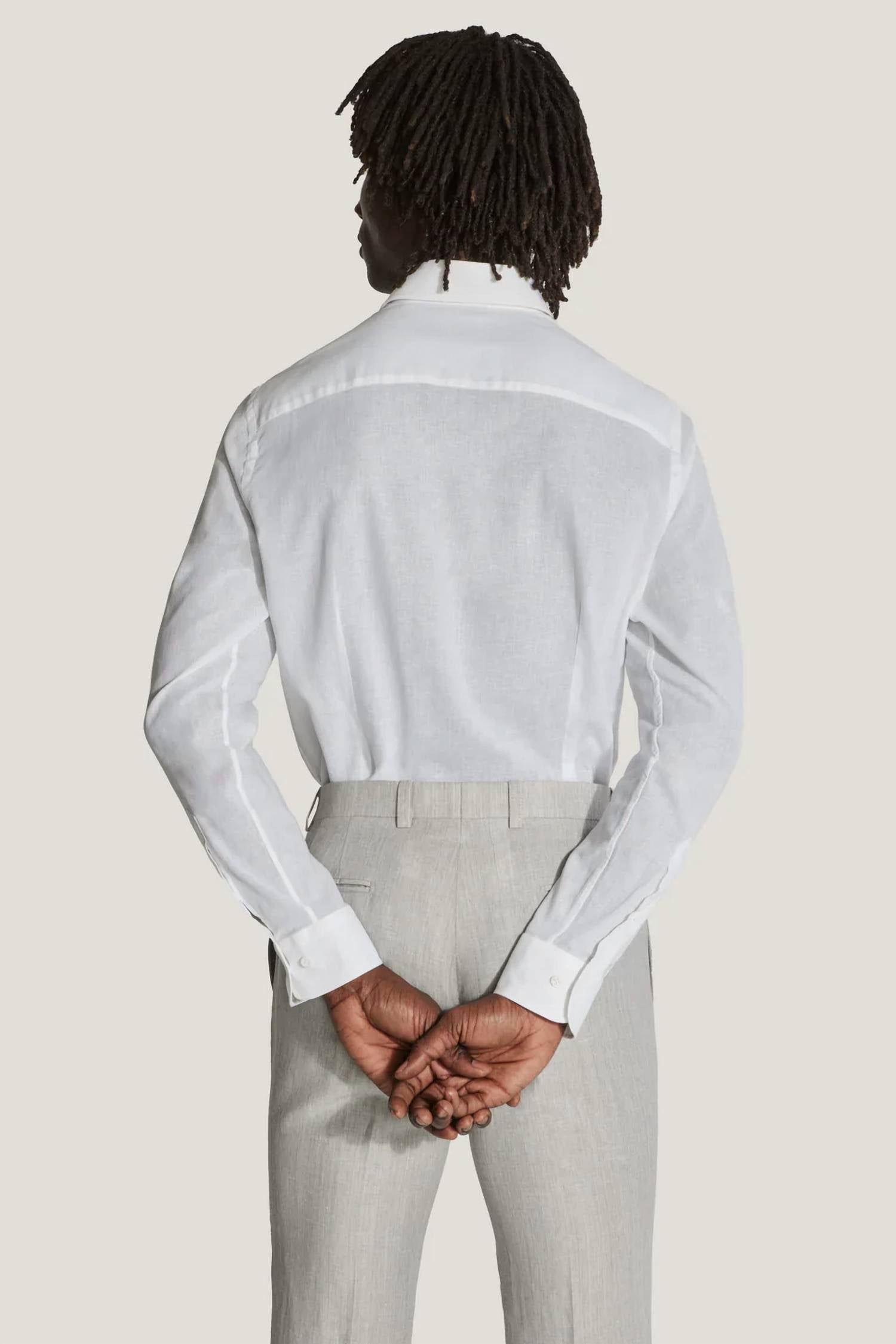 Jack Victor - Clandeboye Linen Long Sleeve Shirt