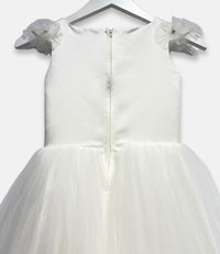 Tha Canadian Profile - Girl's Tulle And Satin Communion Dress