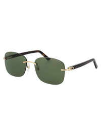 Cartier - Rimless Rectangle Non Polarized Sunglasses- Ct227s - 002