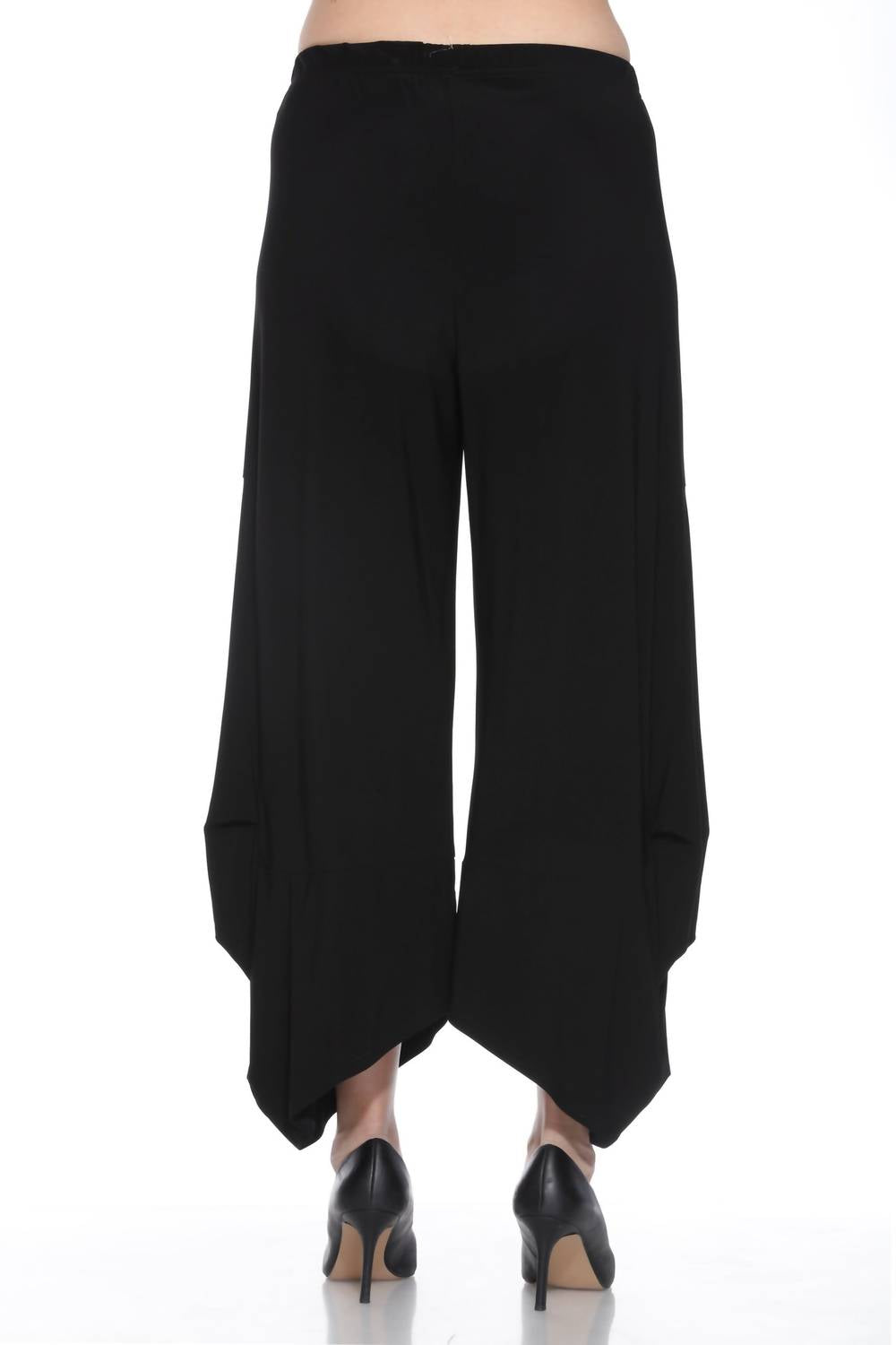 Joseph Ribkoff - Asymmetric Hem Balloon Wide Leg Pant