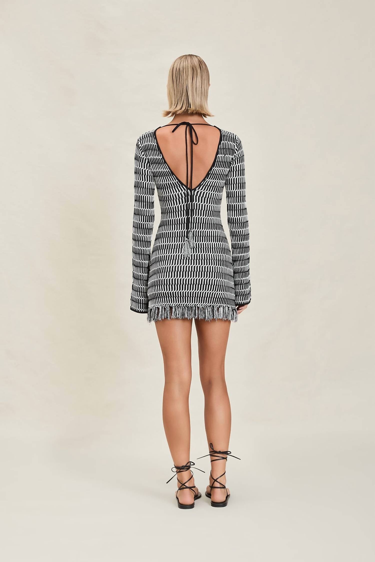 Devon Windsor - Costa Long Sleeve Knit Mini Dress