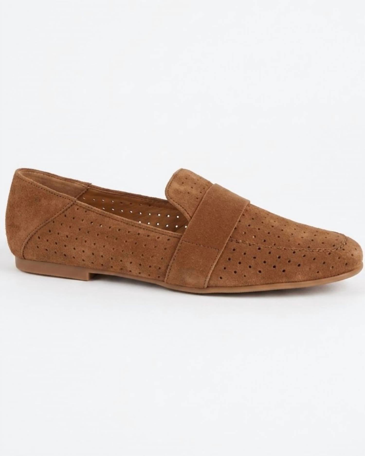 ALL BLACK Women's Perf Loafer in brown - women's flats