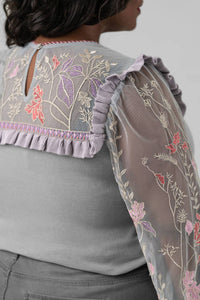 -Bl^Nk- - Elline Knitted Top - Plus