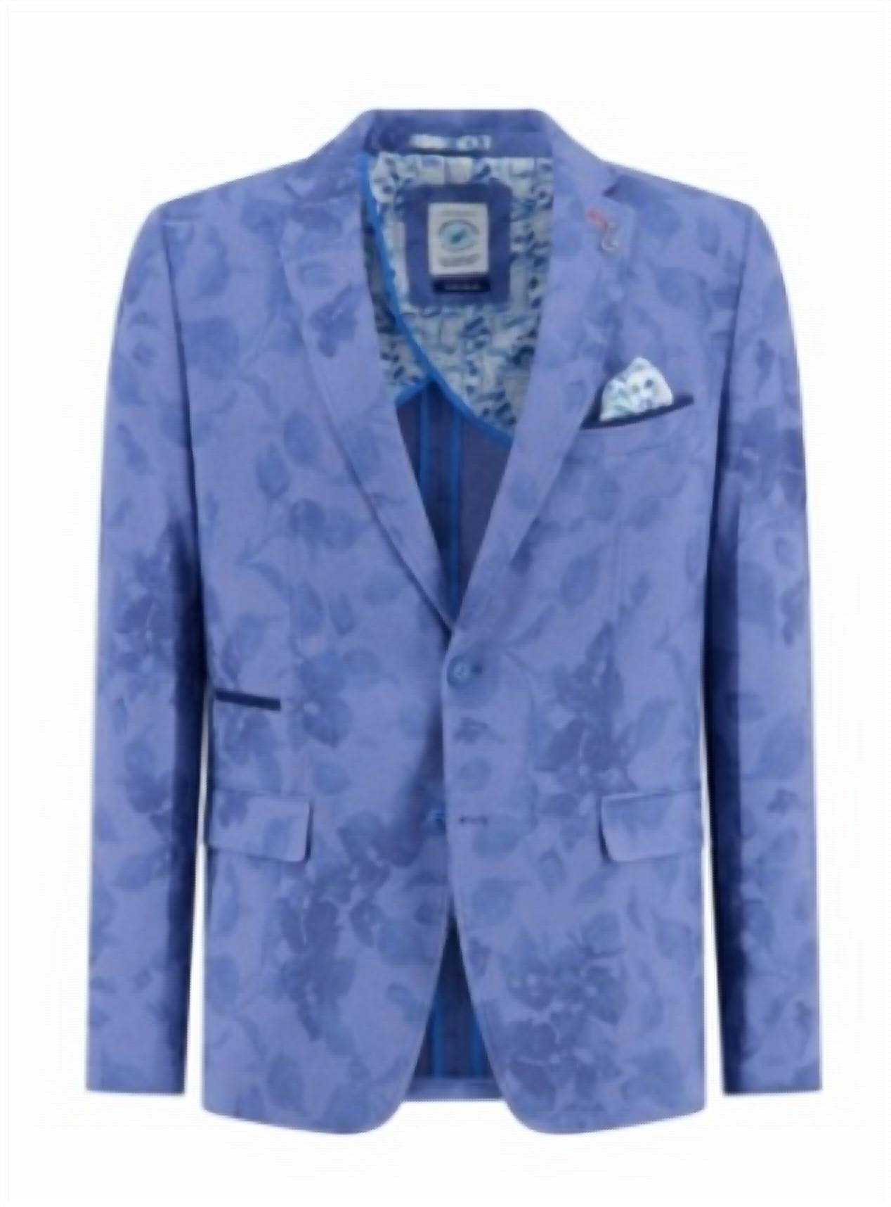 A Fish Named Fred - Men's Printed Pique Blazer