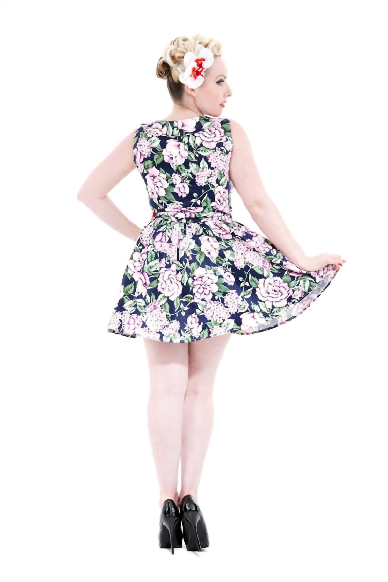 Orchid Bloom - Carnation Mini Dress