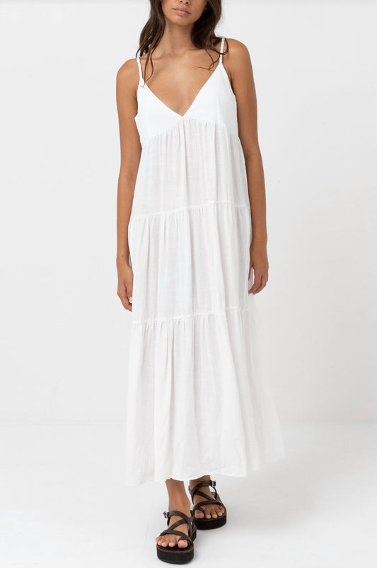 Rhythm. - Classic Tiered Midi Dress