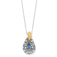 Brighton Women's Mystery Of Love Necklace in silver blue - women's item