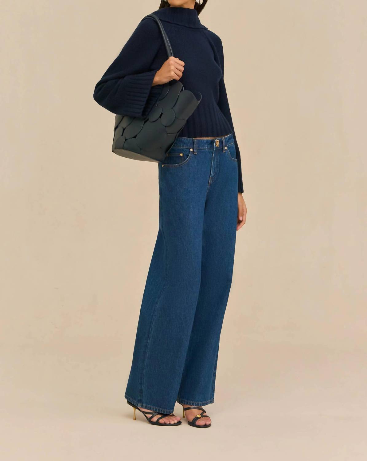 Cult Gaia - Milika Mock Neck Sweater
