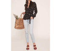 Merrit Charles - Catamaran Wrap Blouse