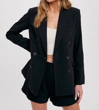 Bluivy - Classic Double Breasted Blazer