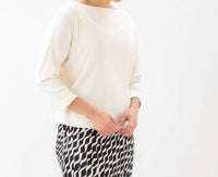 Karen Kane - Ribbed Boatneck Top