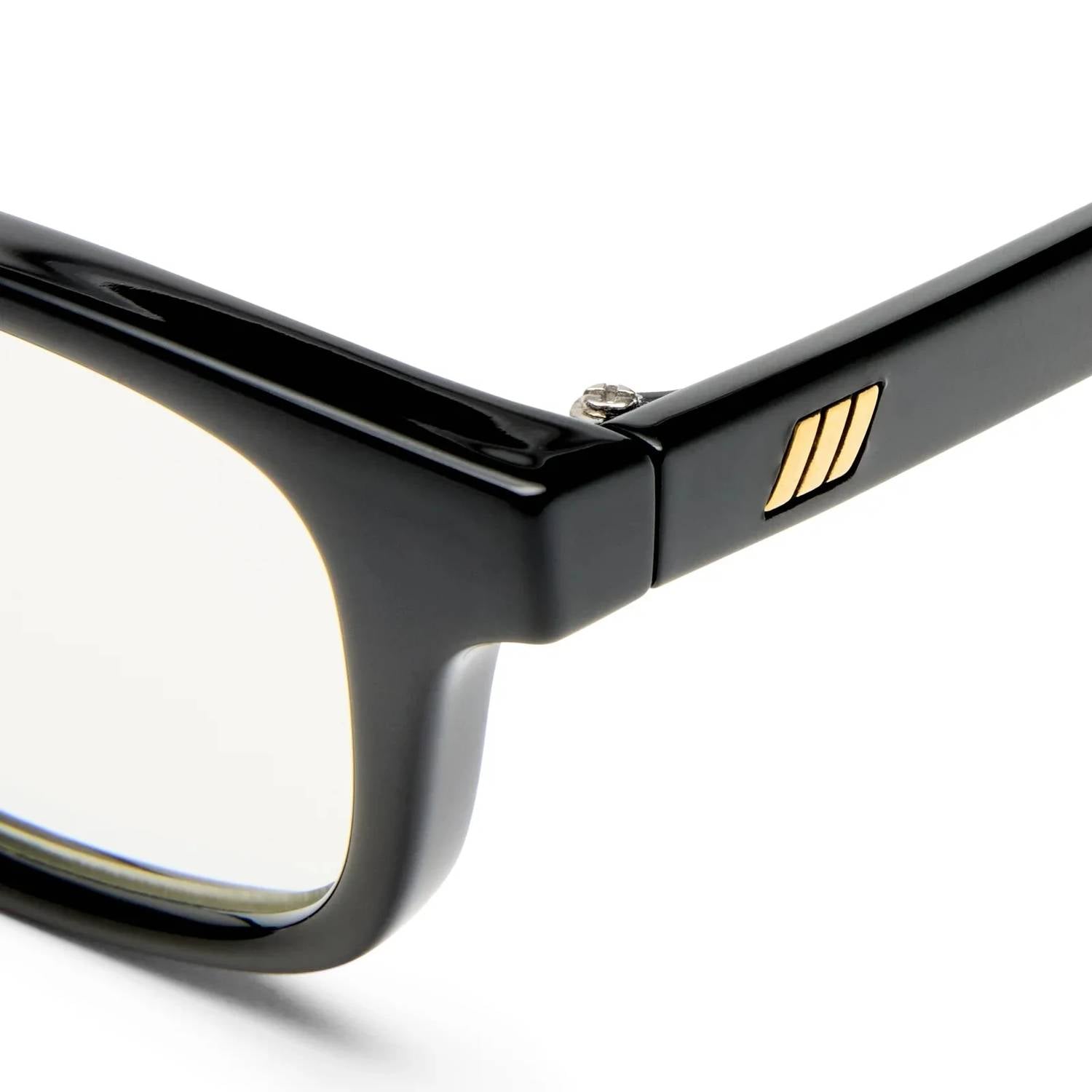 Le Specs - Women's Echelon Rectangle Small Blue Light Glasses