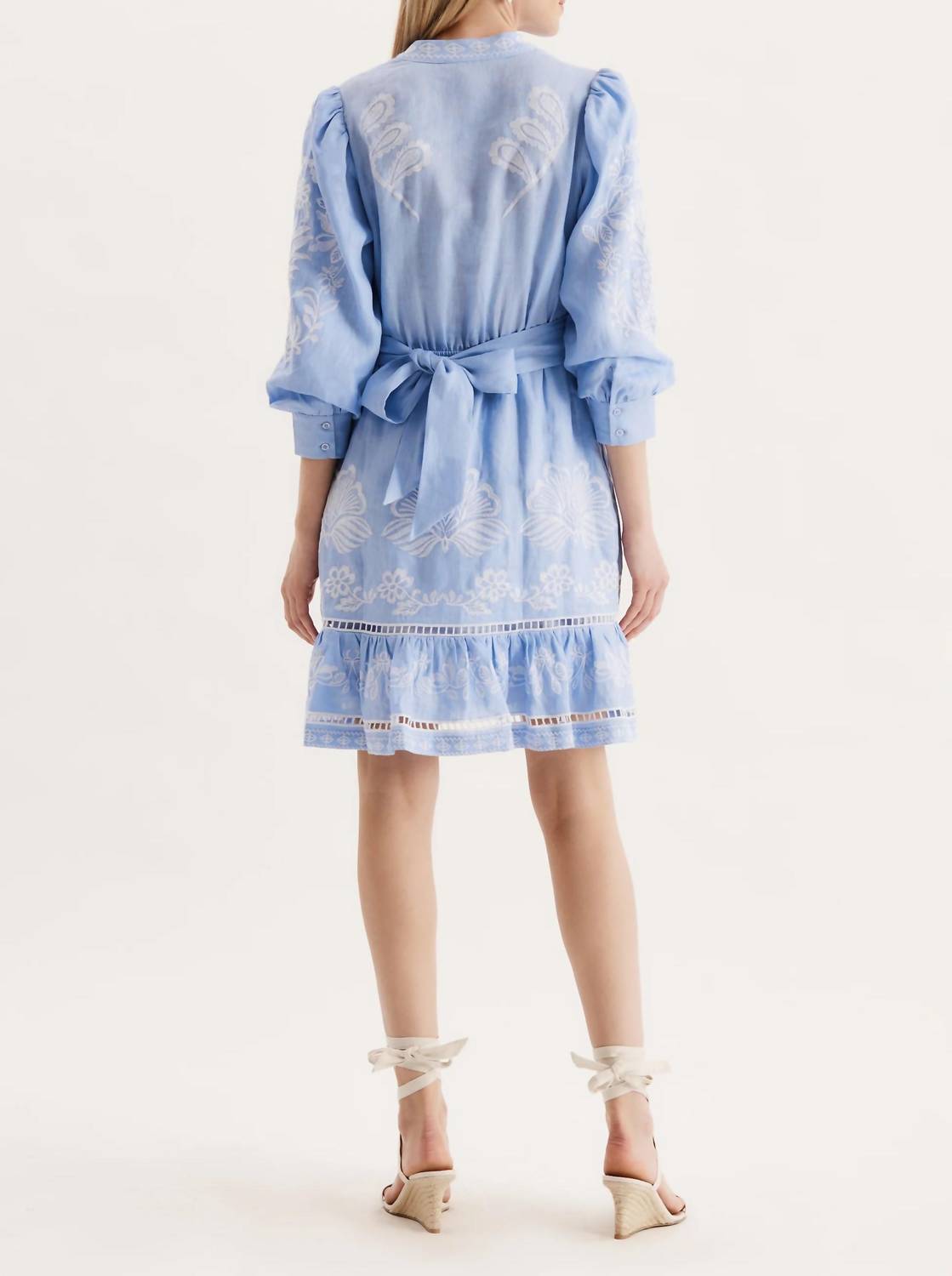 Tyler Boe - Nora Embroidered Mini Dress