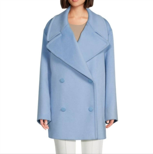 Lafayette 148 - Cashmere Double Breasted Peacoat