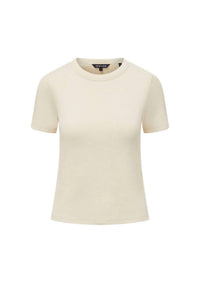Veronica Beard - Ribbed Short Sleeve Tee