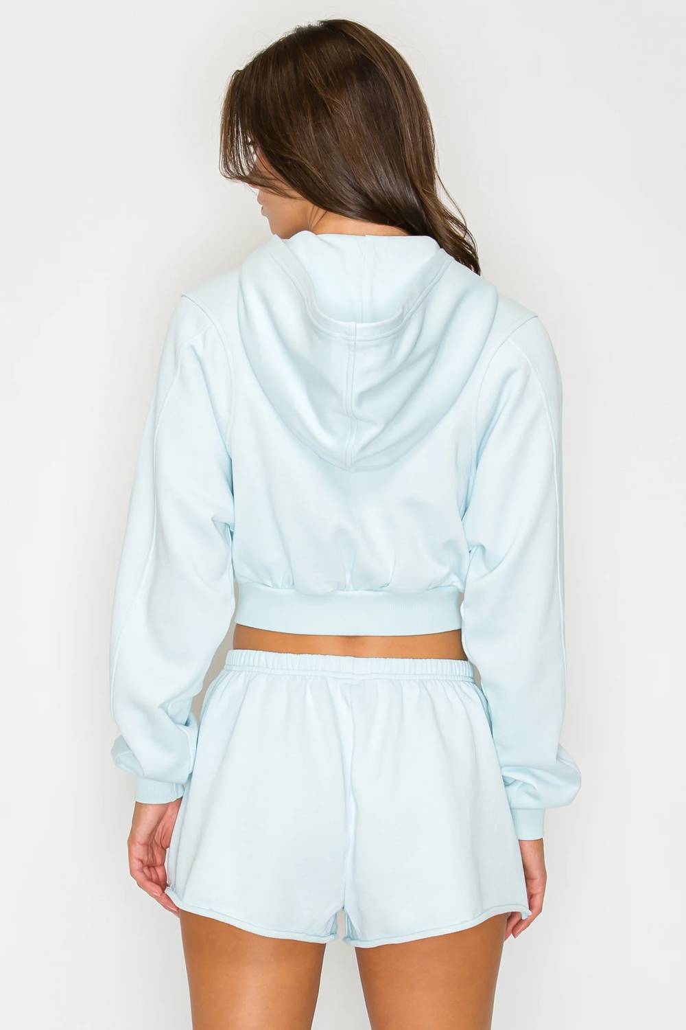 Knit Riot - Cove Crop Zip Hoodie