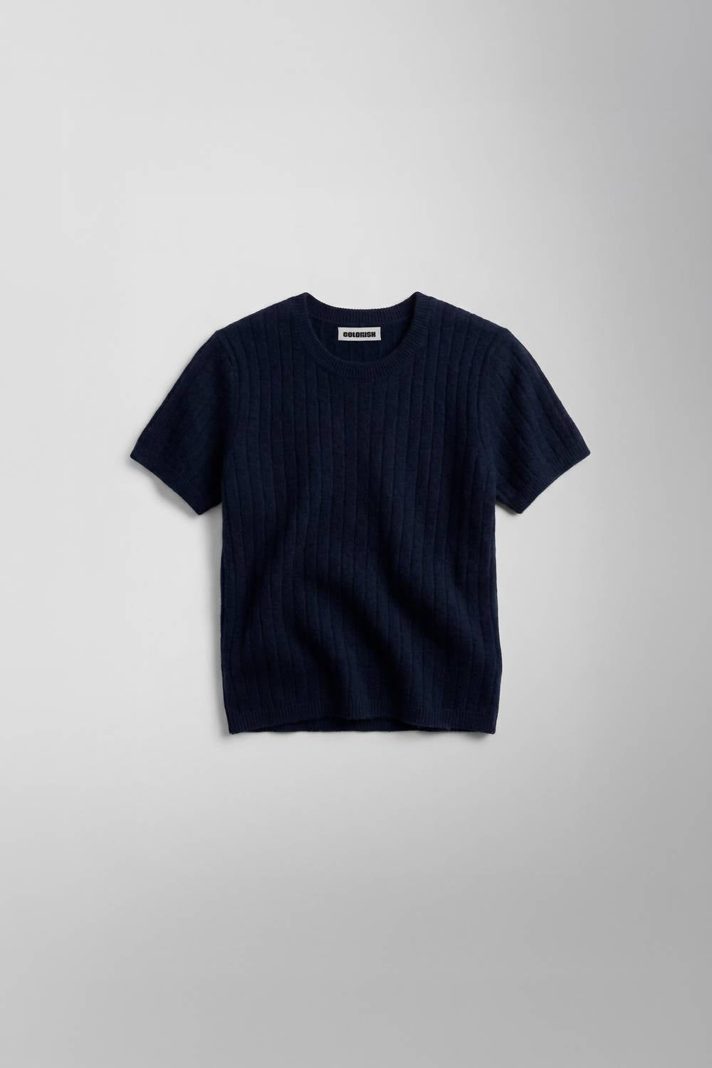 Colorush Coconut Breeze Tee in navy - women's t-shirt - detail view