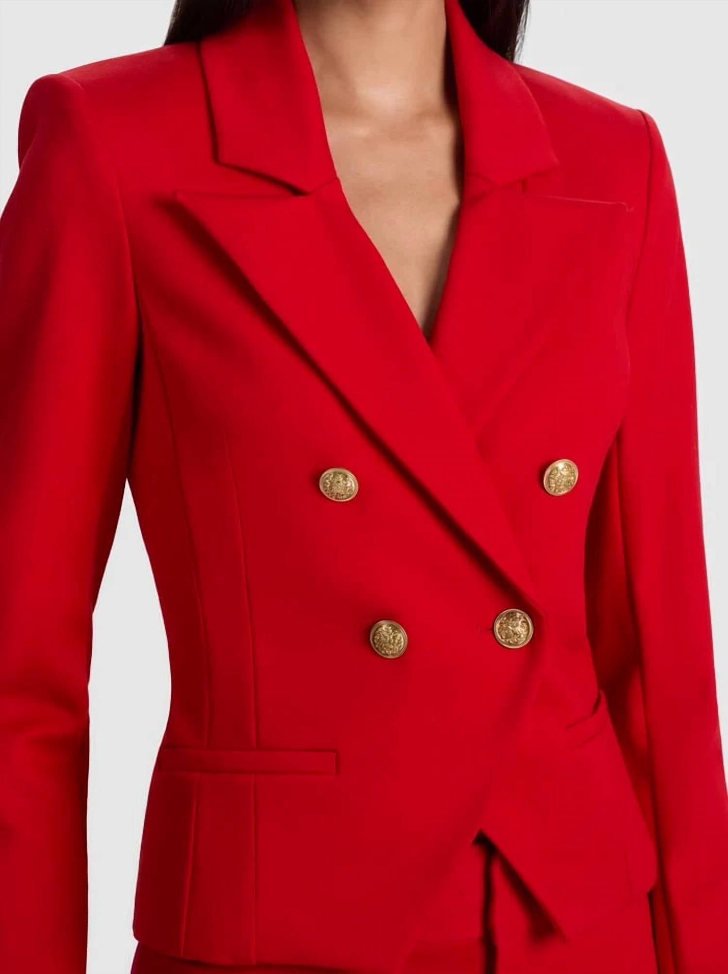 Alice + Olivia - Sable Cropped Blazer