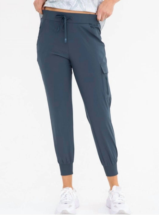 Mono B - High Waisted Capri Joggers