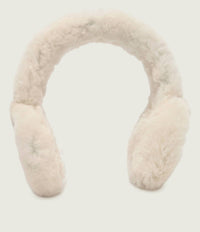 UGG Sheepskin wireless earmuffs in chestnut - women's accessory - detail view