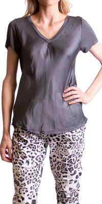 Gigi Moda - Nola Satin Tee
