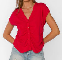 Velvet Heart - Alena V-neck Top