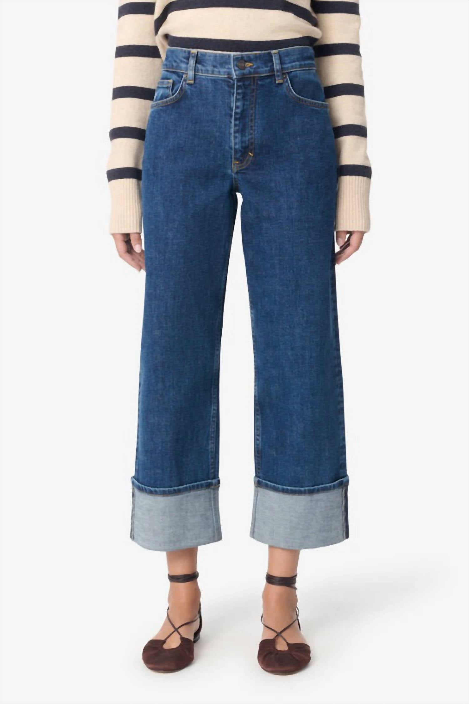 Vanessabruno - Geronimo High Rise Straight Jean