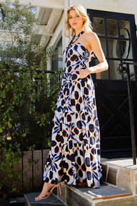 Ee:Some - Layne Tied Halter Neck Jumpsuit