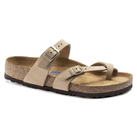 Birkenstock - Women's Mayari Leather Soft Footbed Sandals