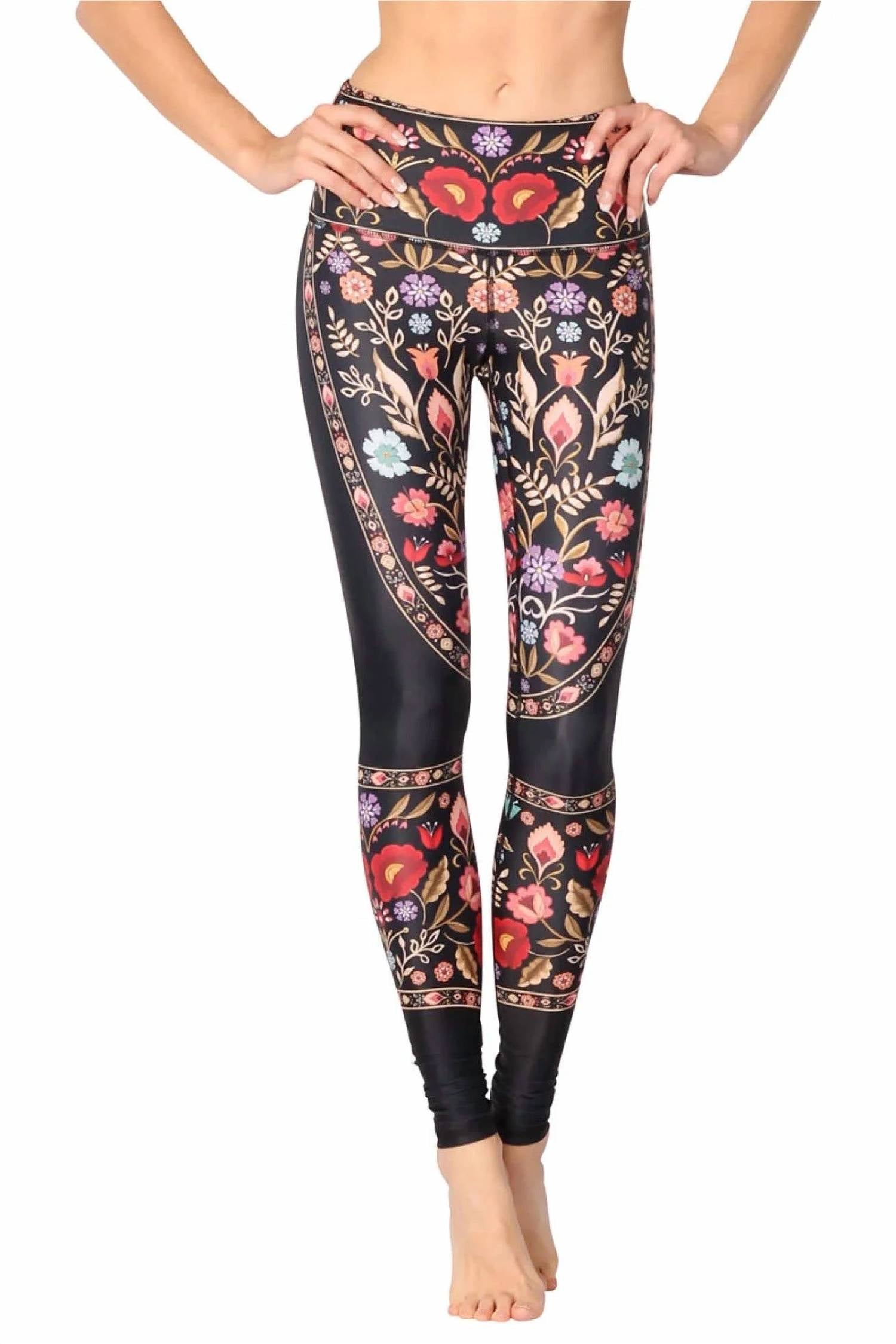 Yoga Democracy - Women's Rustica Printed Yoga Leggings