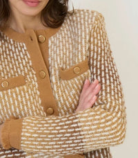 Central Park West - Elysse Spacedye Fringe Jacket