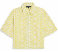 Jocelyn - Eyelet Camp Shirt