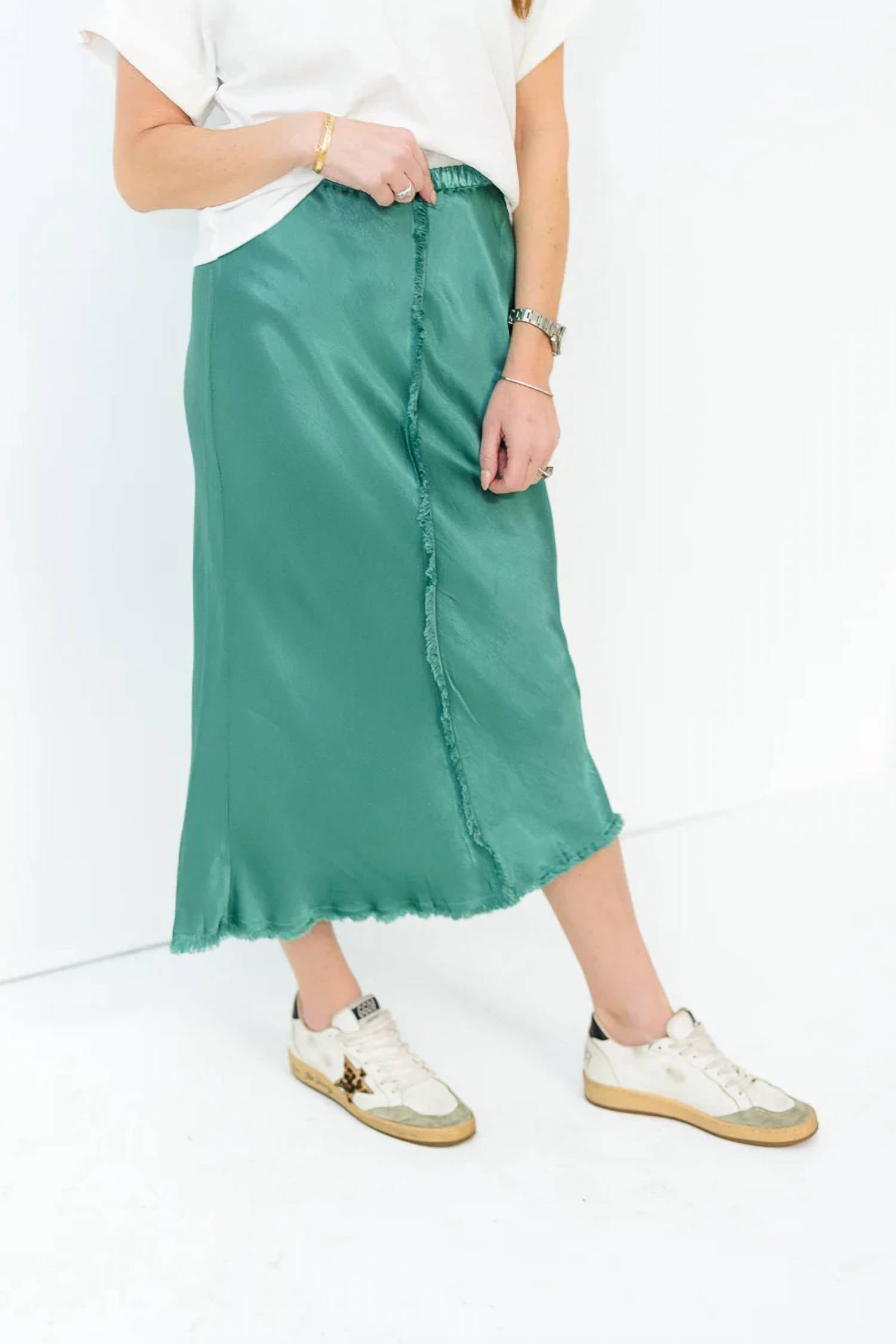 Nation Ltd - Lola Seamed Midi Skirt