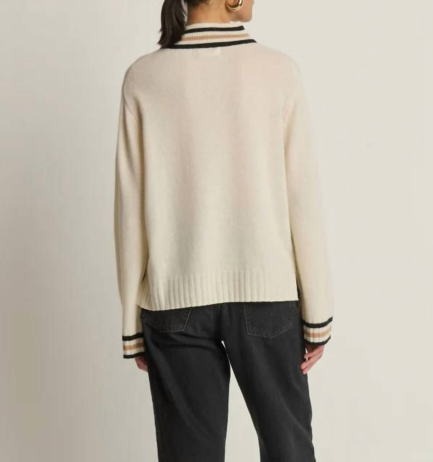 Nation Ltd - Tommie Mock Neck Sweater