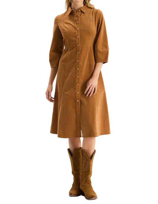 Tyler Boe - Corduroy Midi Dress