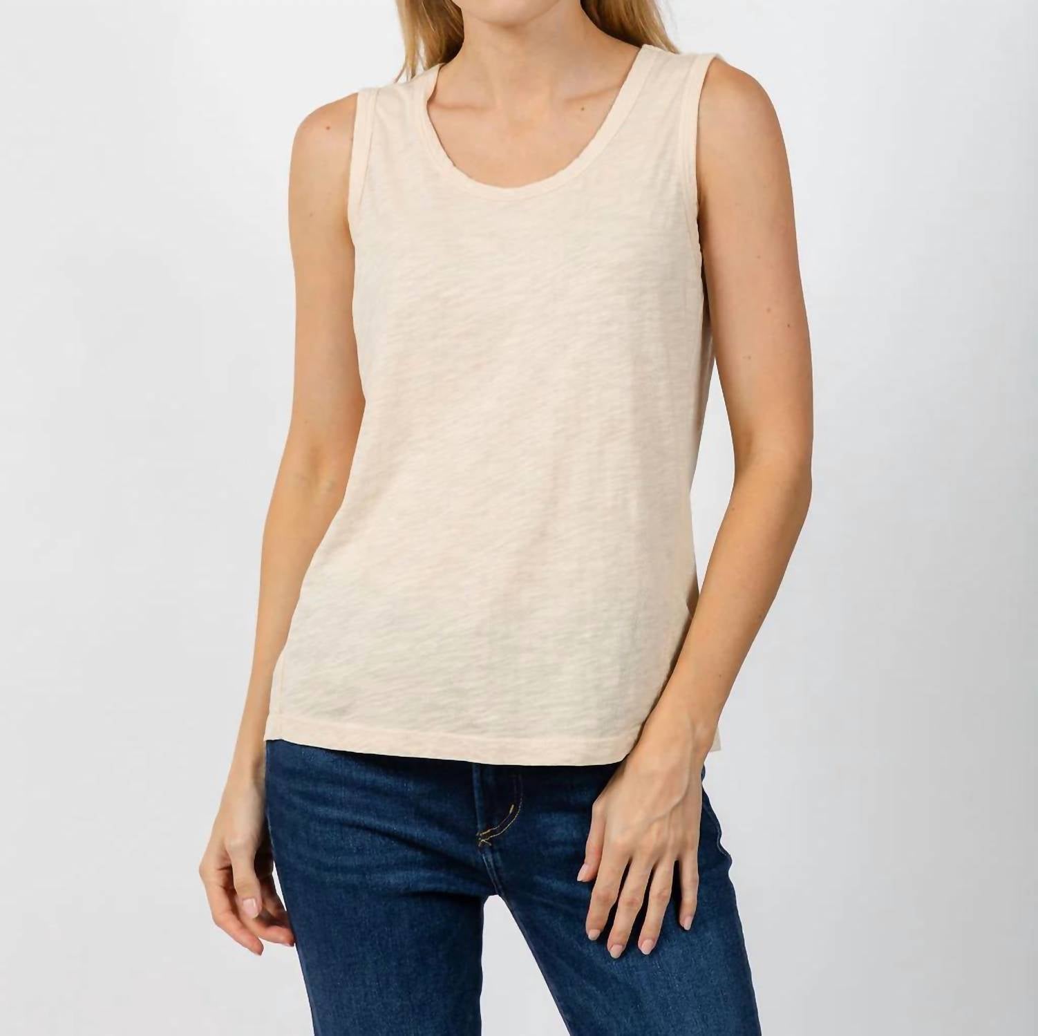 Elliott Lauren - Sleeveless Tank Top - Plus