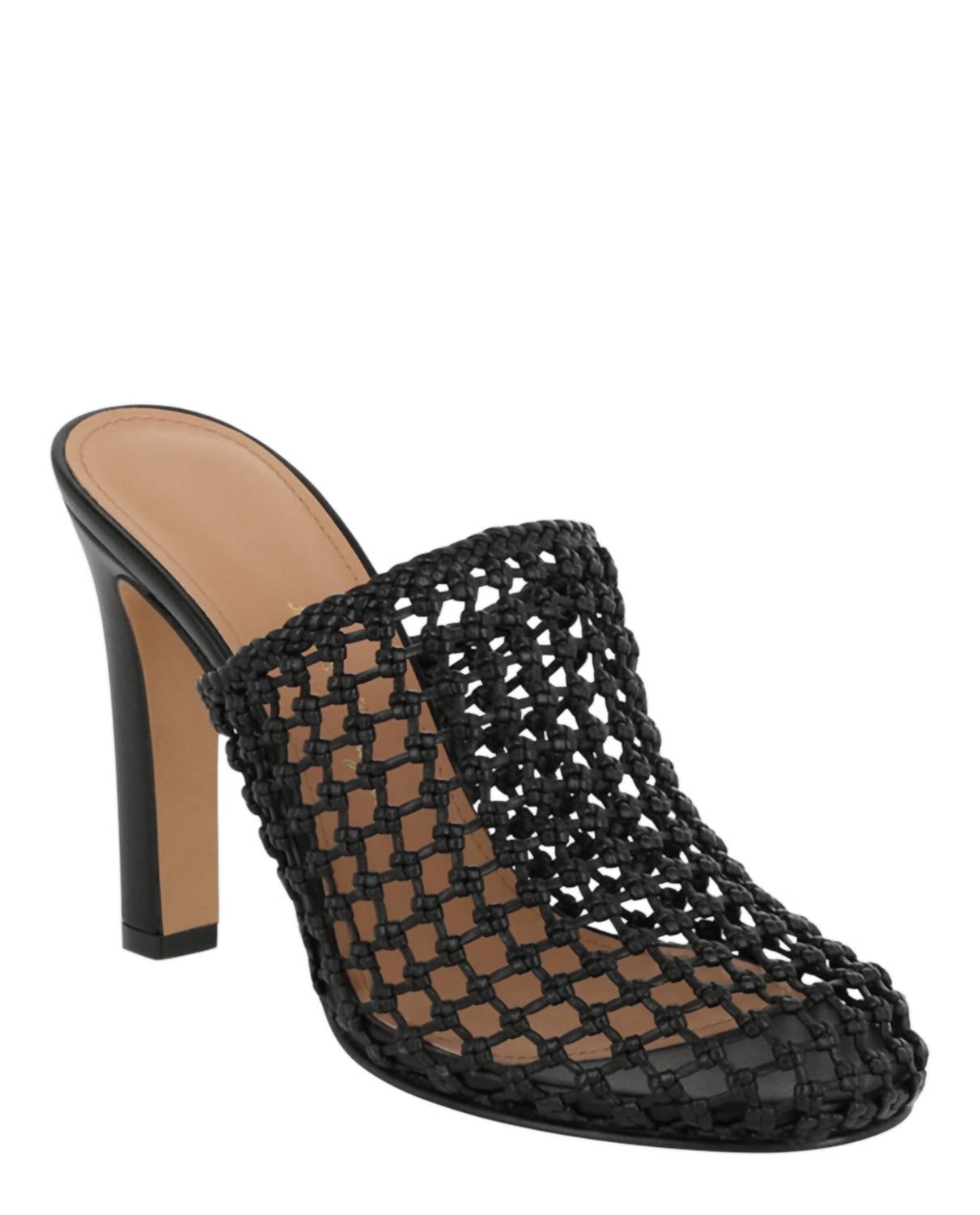 Salvatore Ferragamo Women's Ellas X5 Caged Mules in black - women's heels - detail view