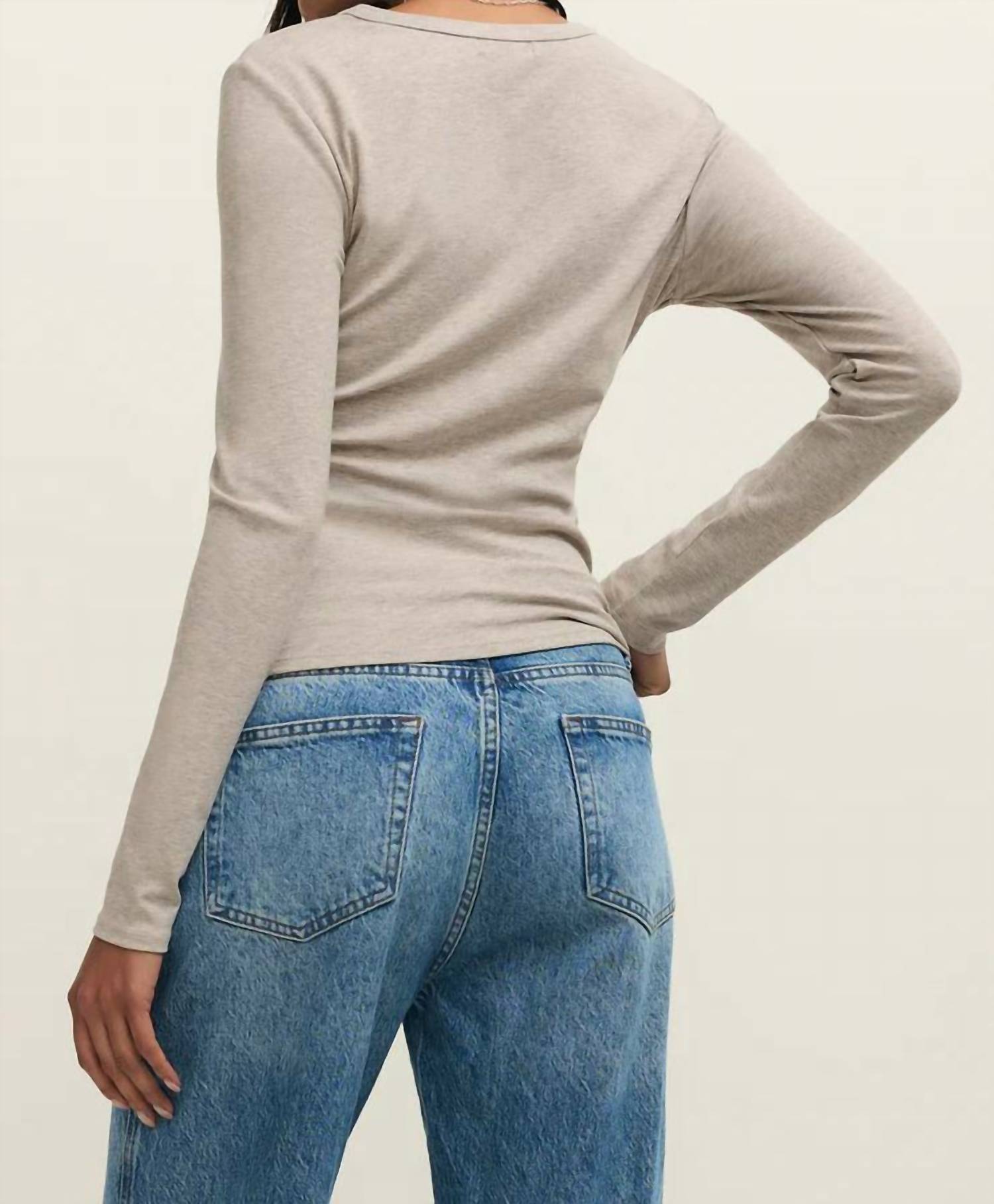 Z Supply - Second Skin Crew Long Sleeve Top