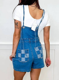 Bibi - Pin-up Pit Stop Cotton Blend Romper