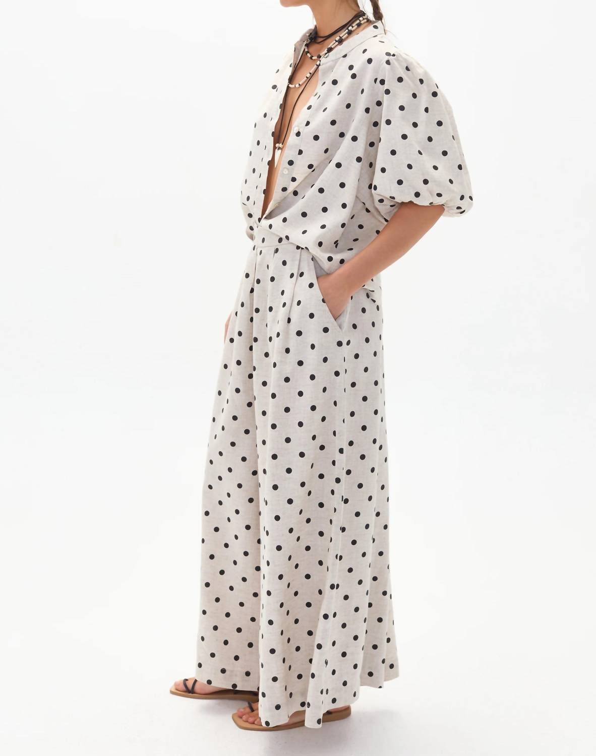 Lanhtropy - Bubble Linen Shirt