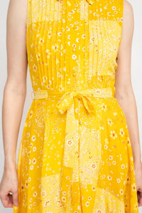 Nanette Lepore - Women's Multi Print A Line Crepe Dress