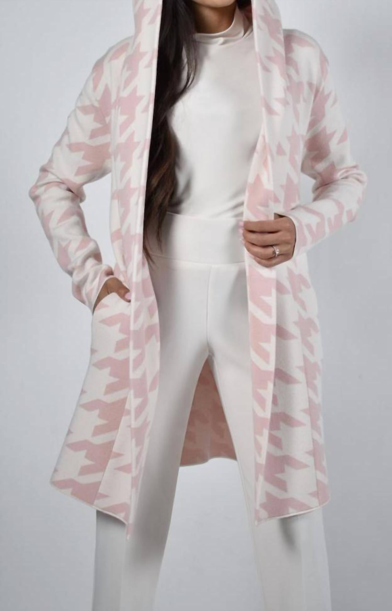 Frank Lyman - Blythe Hooded Cardigan