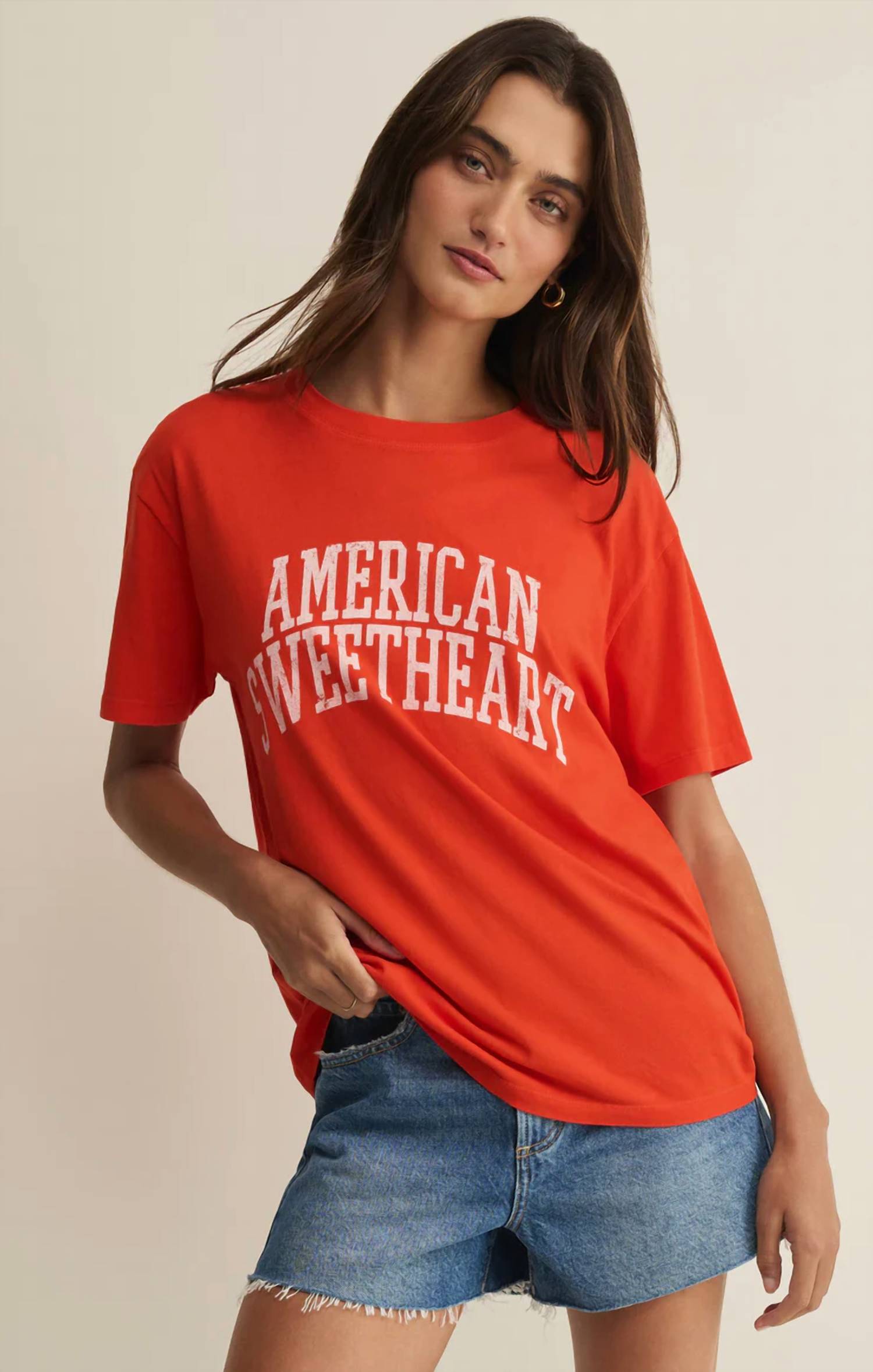 Z Supply - SWEETHEART BOYFRIEND TEE